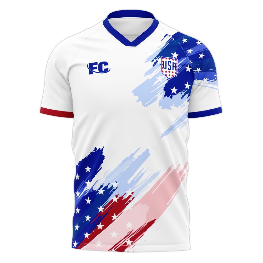 usa soccer home kit