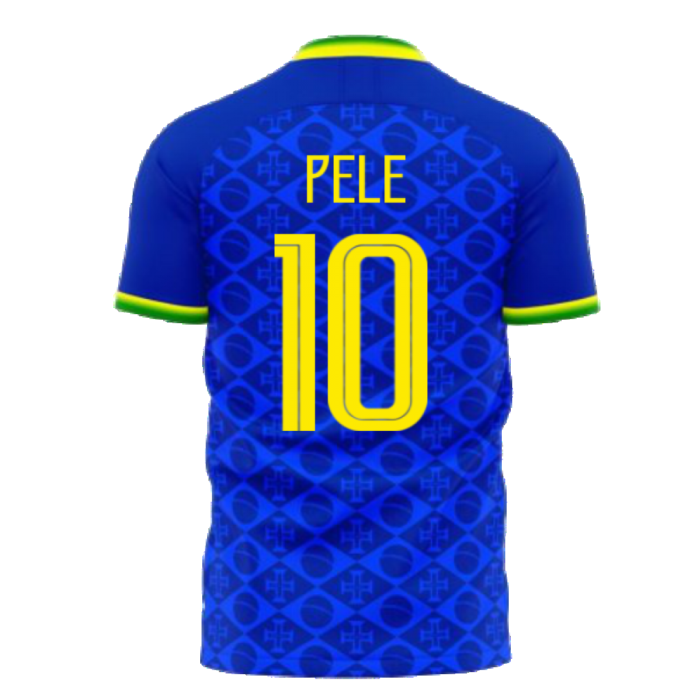 2022-2023 Brazil Home Concept Football Shirt (Ronaldo 9) - Kids