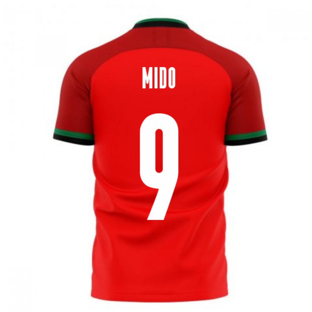 Egypt 2022 2023 Home Concept Football Kit Libero MIDO 9