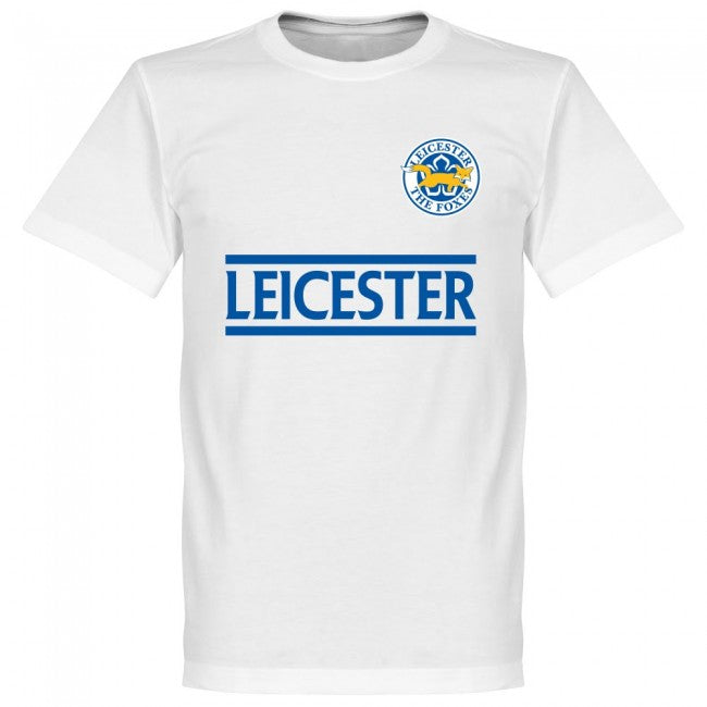 Leicester Champions Team T-shirt - White