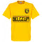 Belgium De Bruyne 7 Team T-Shirt - Yellow