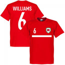 Wales Team Williams 6 T-Shirt - Red