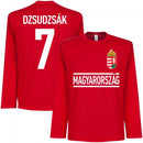 Hungary Dzsudzsak 7 Team L/S T-Shirt - Red