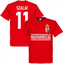 Hungary Szalai 11 Team T-Shirt - Red