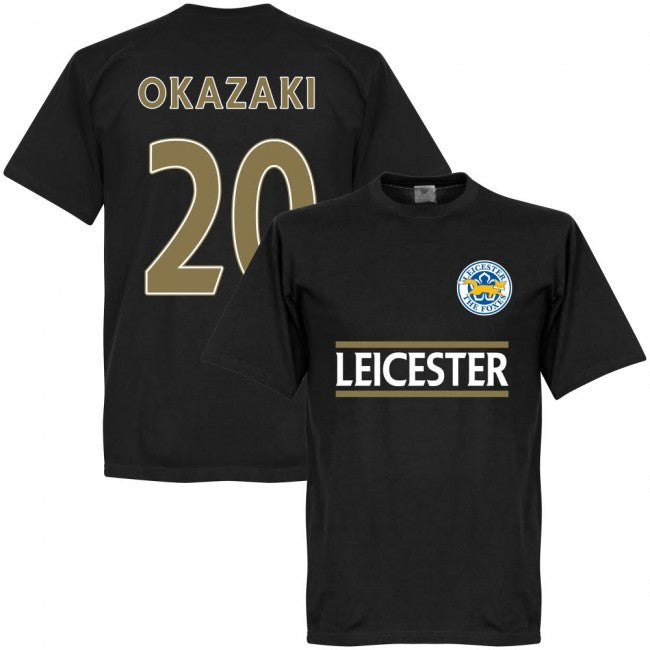 Leicester Okazaki 20 Team T-shirt - Black