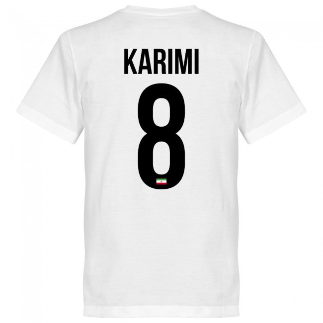 Iran Team Karami T-shirt - White