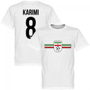 Iran Team Karami T-shirt - White