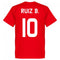 Costa Rica Ruiz B. Team T-shirt - Red