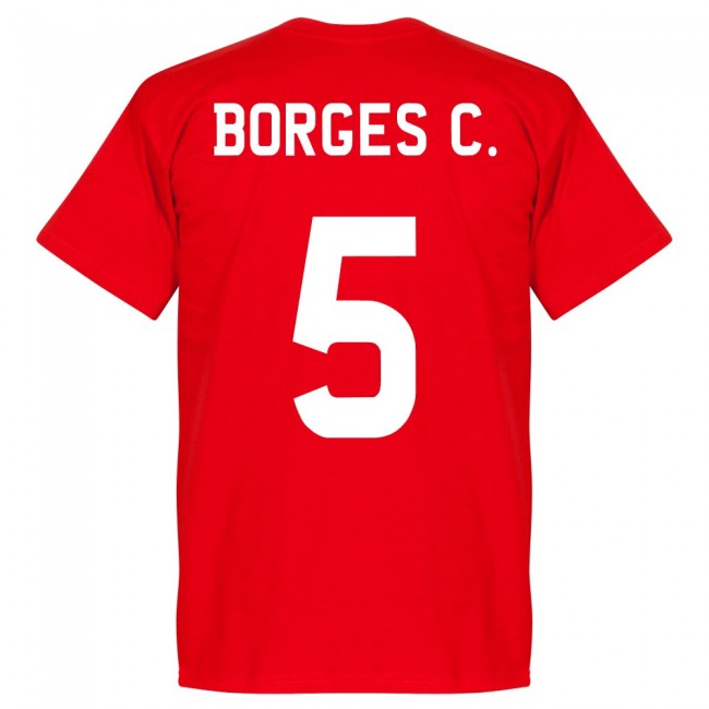 Costa Rica Borges C. Team T-shirt - Red