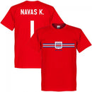 Costa Rica Keylor Navas Team T-Shirt - Red