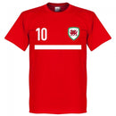 Wales Team Ramsey 10 T-Shirt - Red