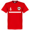 Wales Team Williams 6 T-Shirt - Red