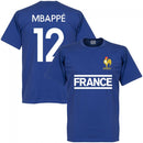 France Mbappe Team T-Shirt - Royal