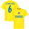 Romania Chiriches 6 Team T-Shirt - Yellow