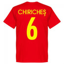 Romania Chiriches 6 Team T-Shirt - Red