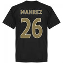 Leicester Mahrez 26 Team T-shirt - Black