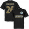 Leicester Mahrez 26 Team T-shirt - Black