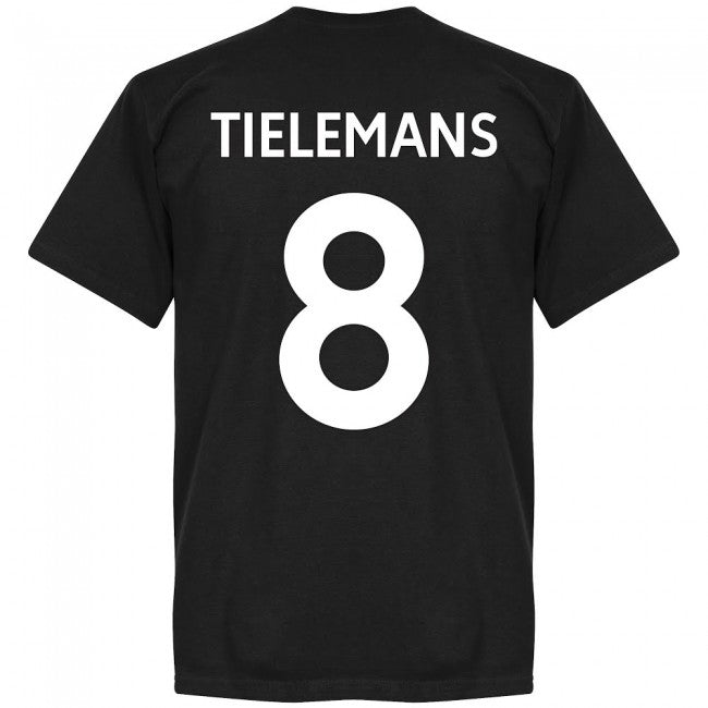 Leicester Tielemans 8 Team T-Shirt - Black