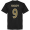 Leicester Vardy 9 Team T-shirt - Black