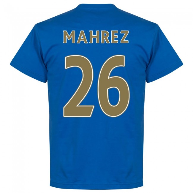 Leicester Mahrez 26 Team T-Shirt - Royal