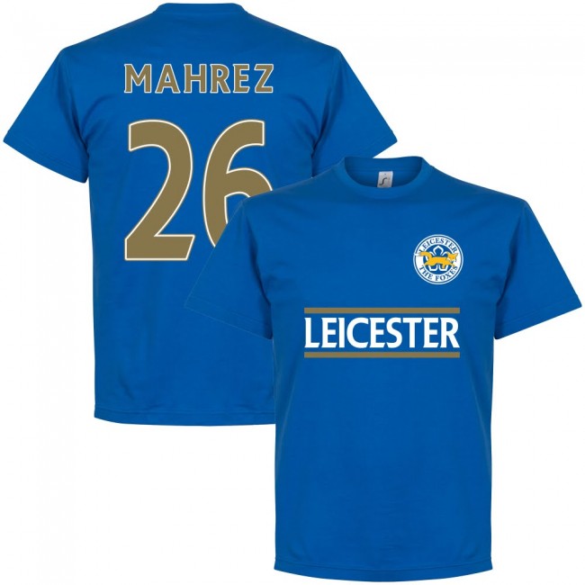 Leicester Mahrez 26 Team T-Shirt - Royal