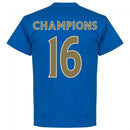 Leicester Champions Team T-shirt - Royal