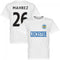 Leicester Mahrez 26 Team T-Shirt - White