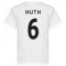 Leicester Huth 6 Team T-Shirt - White