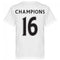 Leicester Champions Team T-shirt - White