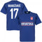 Croatia Mandzukic 17 Team T-Shirt - Royal