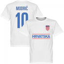 Croatia Modric 10 Team T-Shirt - White