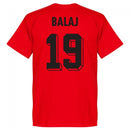 Albania Balaj 19 Team T-Shirt - Red