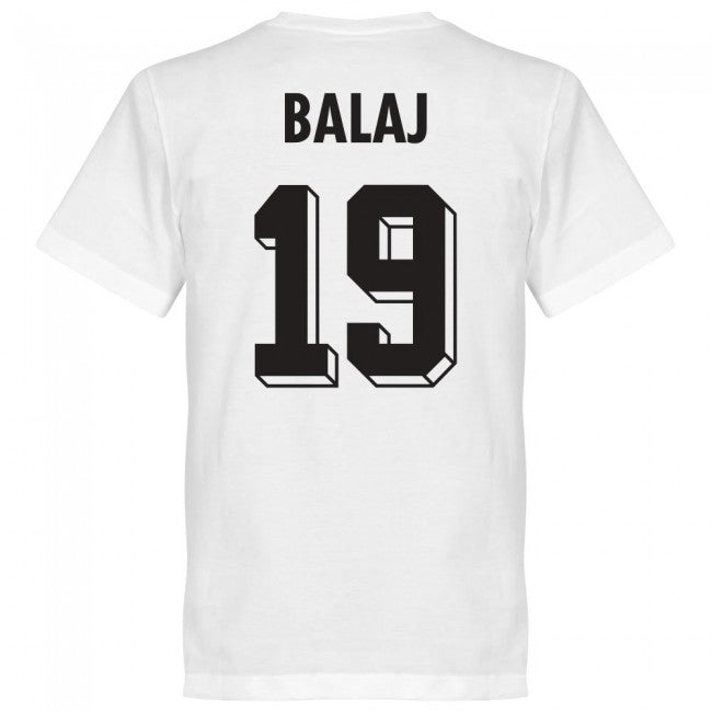 Albania Balaj 19 Team T-Shirt - White