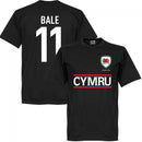 Cymru Bale Team T-shirt - Black