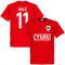 Cymru Bale Team T-shirt - Red