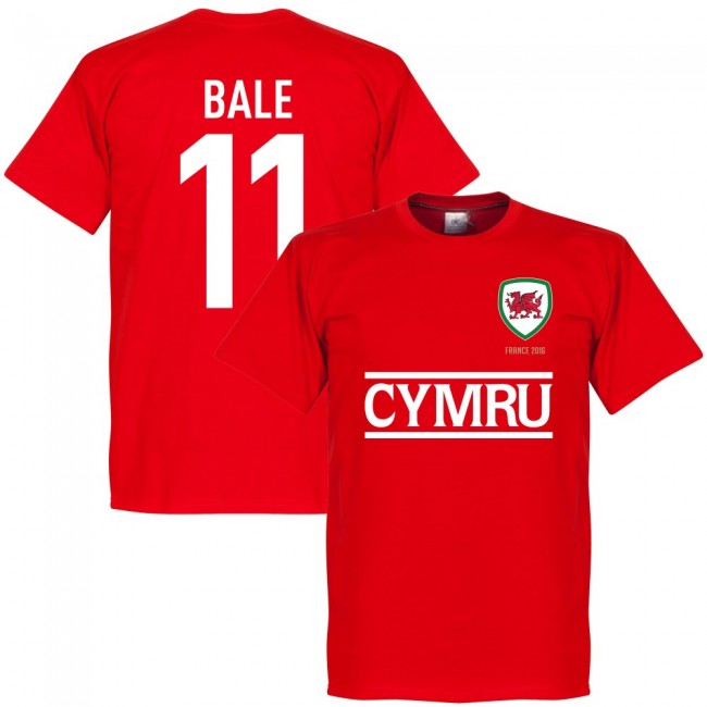 Cymru Bale Team T-shirt - Red