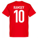 Cymru Ramsey 10 Team T-Shirt - Red