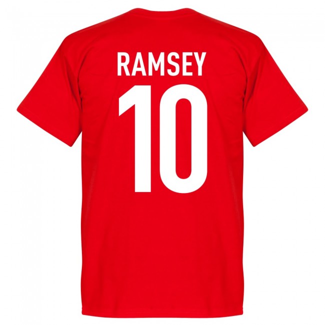 Cymru Ramsey 10 Team T-Shirt - Red