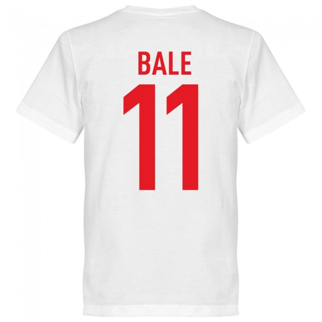 Wales Bale 11 Team T-Shirt - White