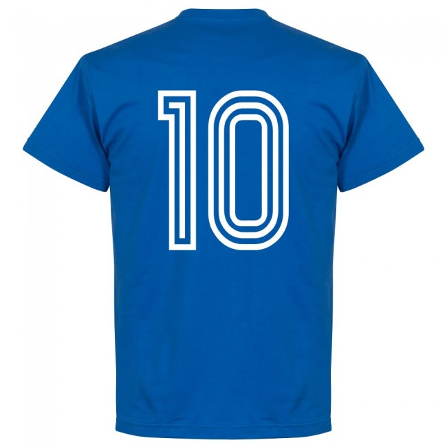 Brazil Team No.10 T-shirt - Royal