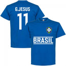 Brasil G.Jesus 11 Team T-Shirt - Royal