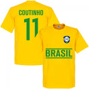 Brasil Coutinho Team T-Shirt - Yellow