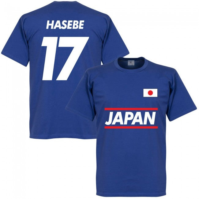 Japan Hasebe 17 Team T-Shirt - Royal