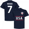 USA Wood 7 Team T-Shirt - Navy