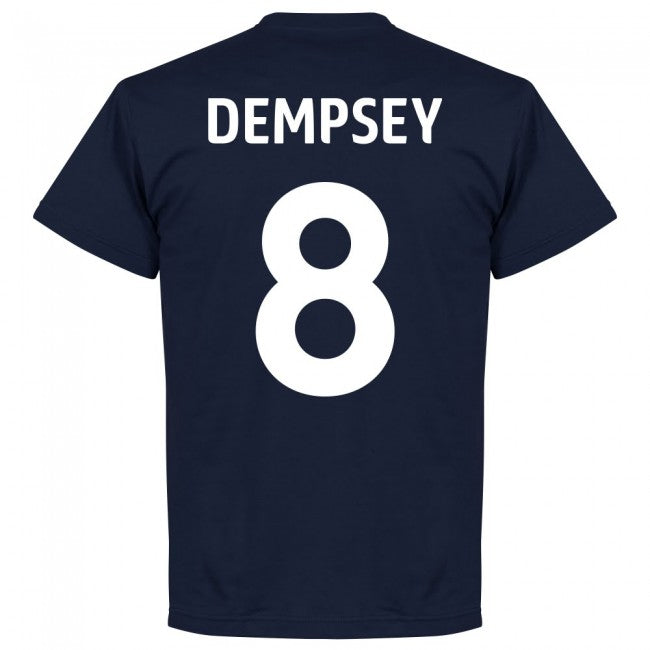 USA Dempsey 8 Team T-Shirt - Navy