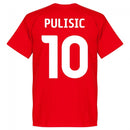 USA Pulisic 10 Team T-Shirt - Red