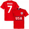 USA Wood 7 Team T-Shirt - Red