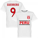 Peru Guerrero 9 Team T-Shirt - White