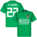 Mexico H. Lozano 22 Team T-Shirt - Green
