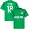 Nigeria Iwobi 18 Team T-Shirt - Green